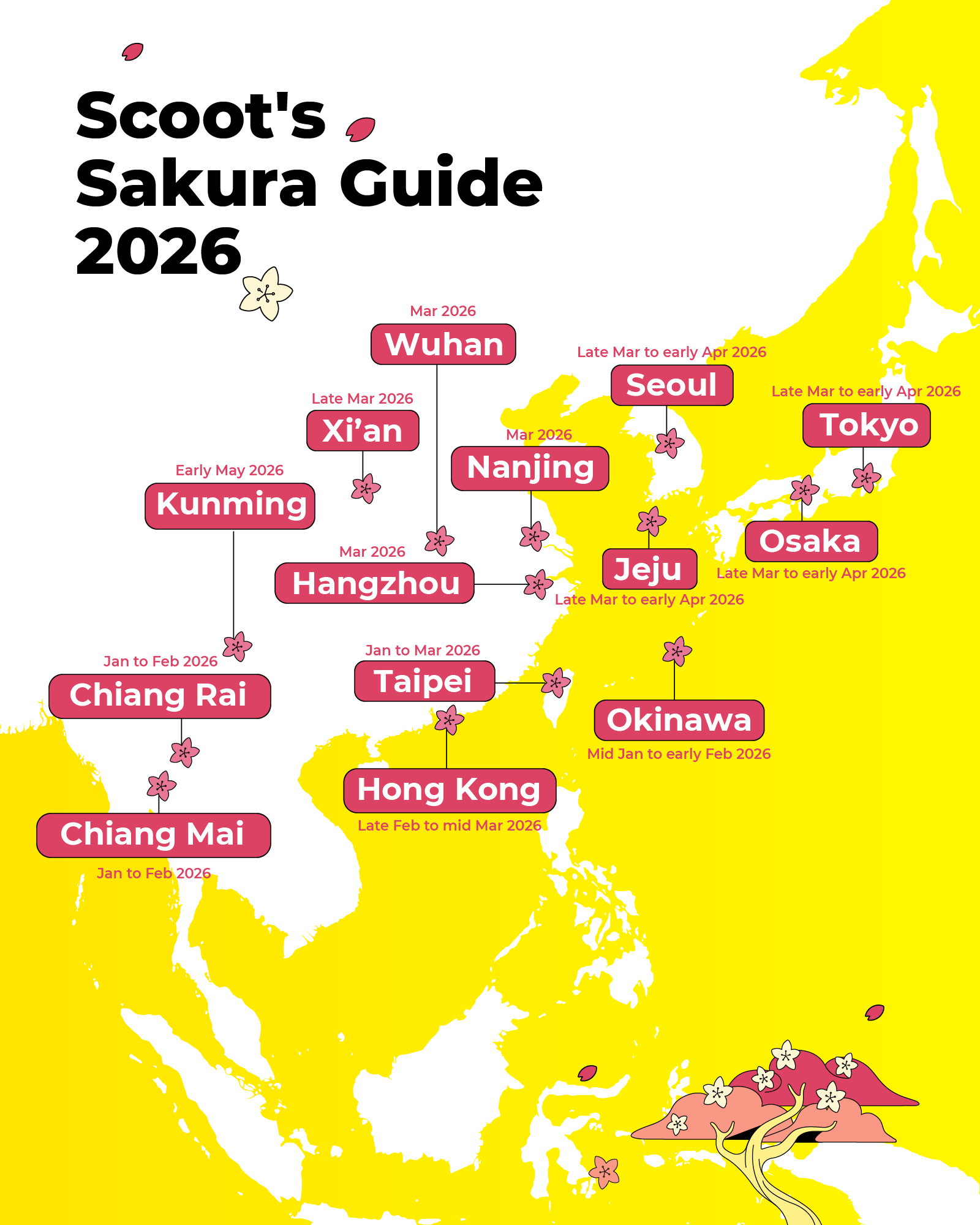Scoot's Sakura Guide 2026